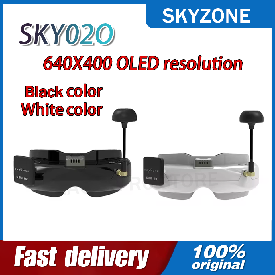 Drone Racing Battery - แว่นตา FPV SKYZONE SKY02O OLED 5.8GHz