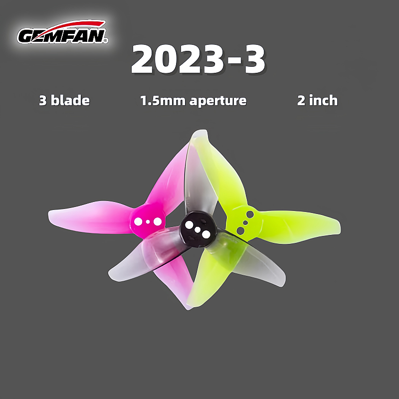 Drone Racing Gate - ใบพัด Gemfan 2023 แบบสามใบพัด ขนาด 2