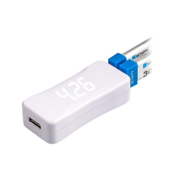 Drone Racing Charger - เครื่องชาร์จแบตเตอรี่ BETAFPV 1S สำหรับโดรนแข่งสี่แกน แบบ USB
