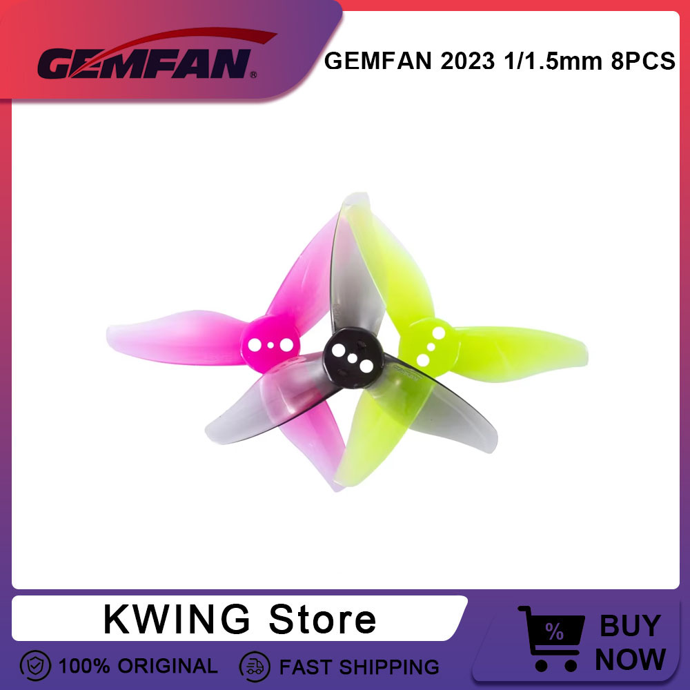 Drone Racing Gate - ใบพัด Gemfan Hurricane 2023 2X2.3X3 แบบ
