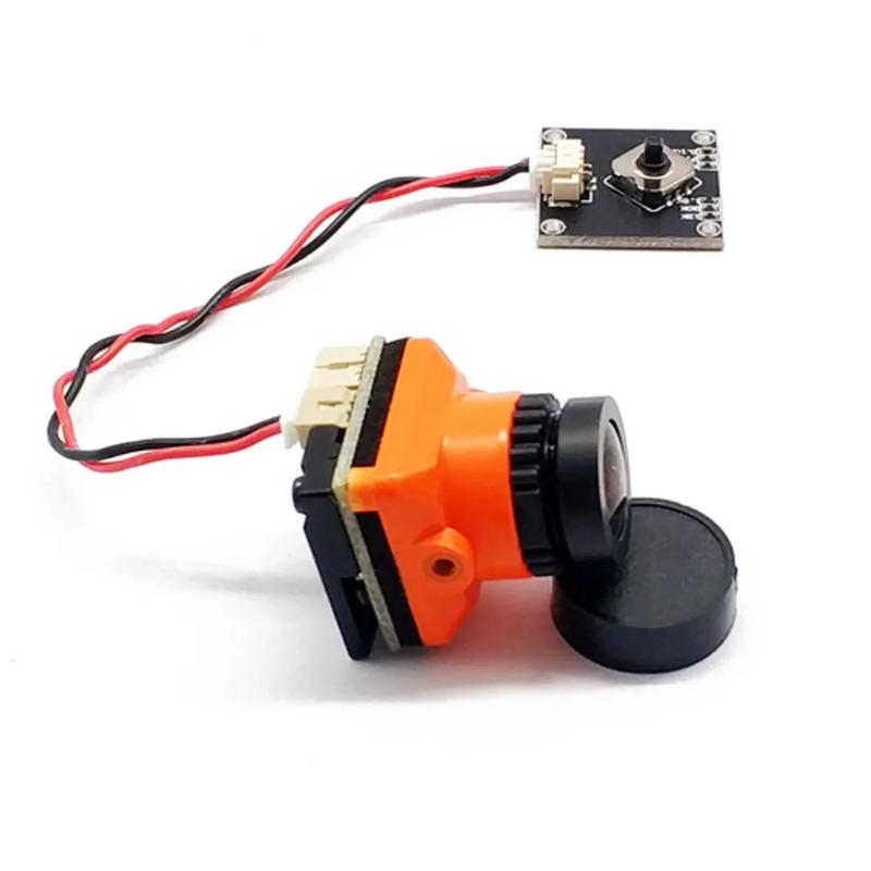 Drone Racing Camera - กล้อง FPV ขนาดเล็กพร้อมเลนส์มุมกว้างพิเศษและประสิทธิภาพการตอบสนองที่รวดเร็ว เหมาะสำหรับงานอดิเรกการแข่งขันโดรน FPV