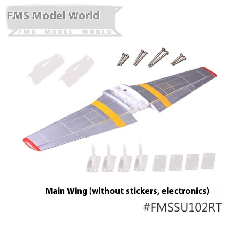 FMS P51D V8 เครื่องบินรุ่นหางส - Drone Racing Flag บทวิจารณ์และราคา