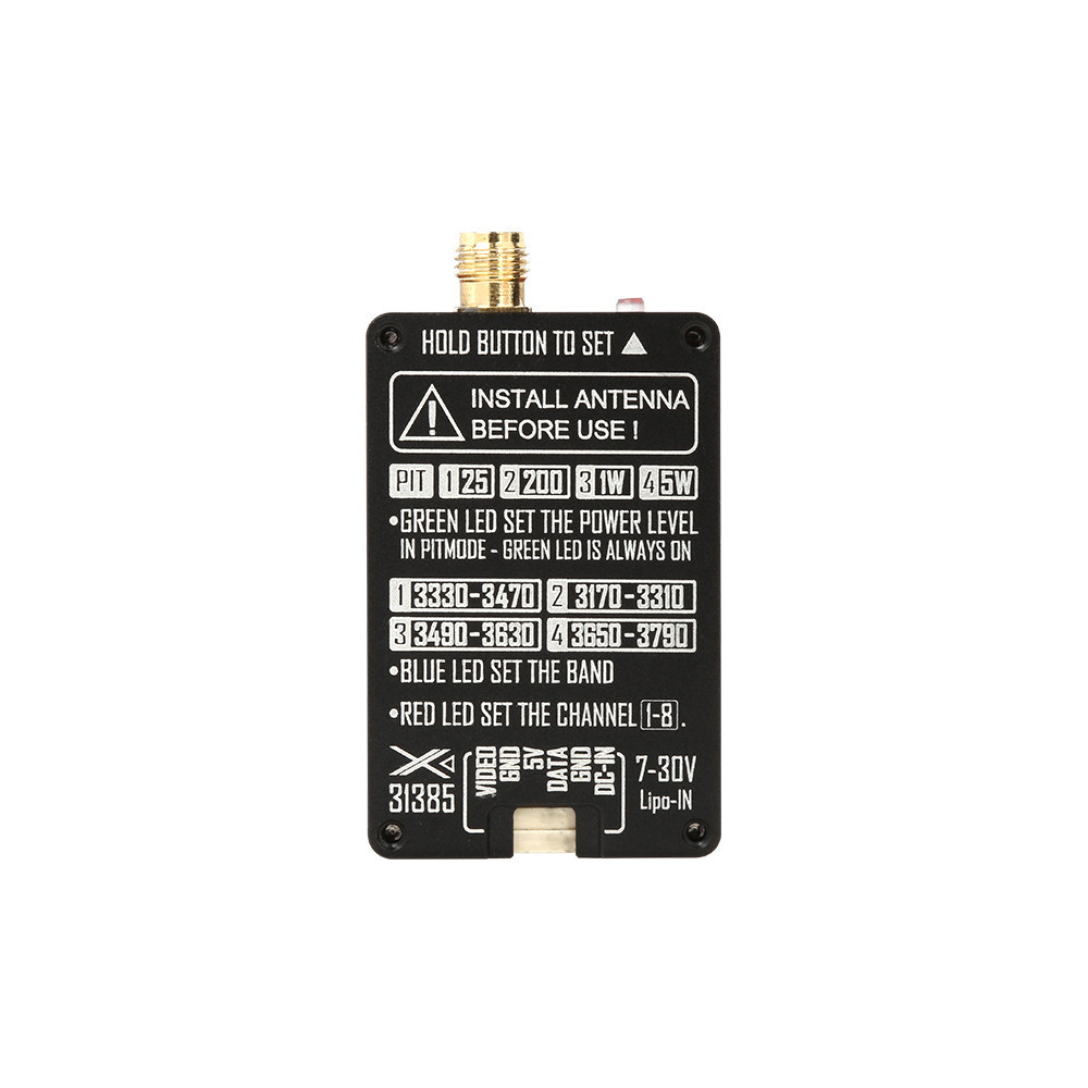 Rushfpv Rush FPV XSPAN 3.1G-3. - Drone Racing Vtx บทวิจารณ์และราคา