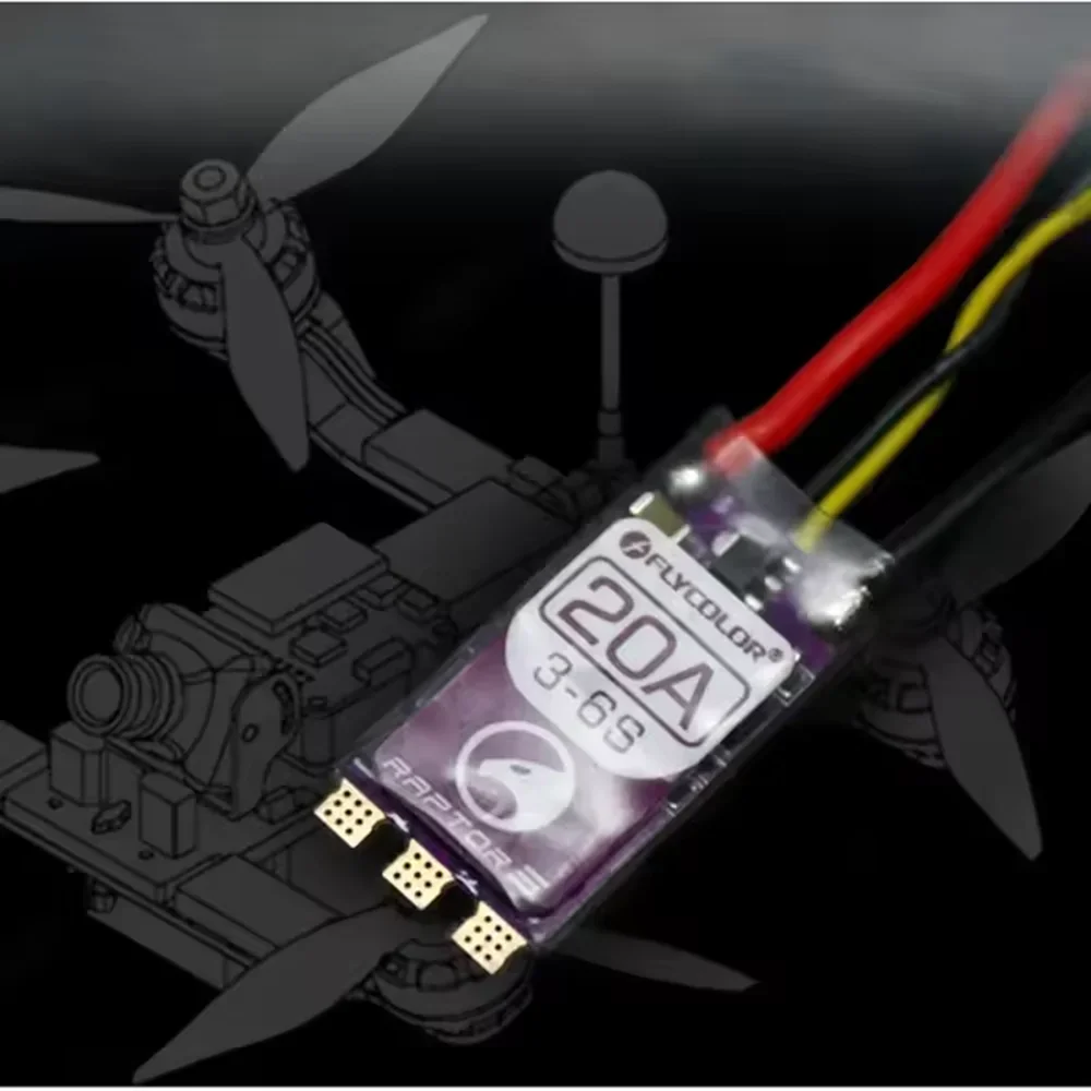 FLYCOLOR Raptor 5 20A 35A 45A  - Drone Racing Esc บทวิจารณ์และราคา