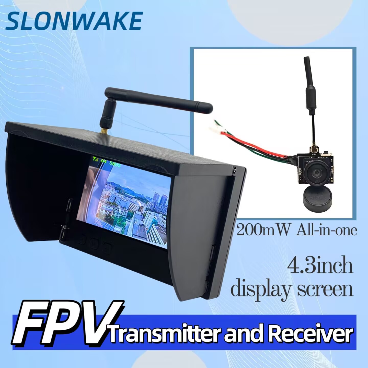 กล้องส่งสัญญาณวิดีโอแบบอนาล็อก - Drone Racing Transmitter บทวิจารณ์และราคา