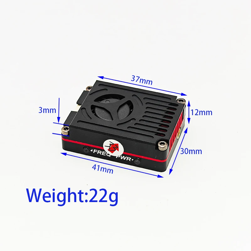 3.3G 3W FPV VTX 16CH 3000mw เค - Drone Racing Vtx บทวิจารณ์และราคา