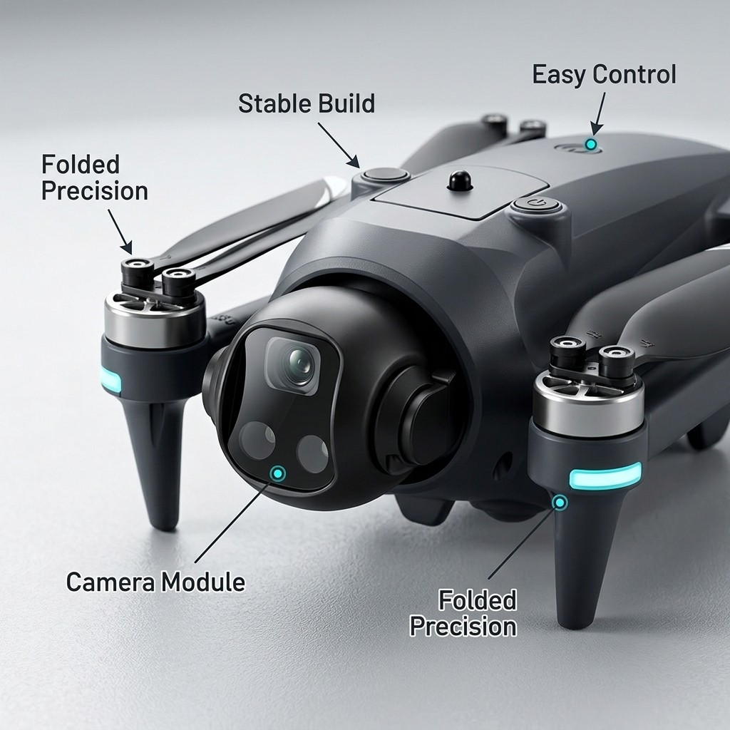 โดรน Potensic ระบบ GPS กลับอัต - Drone Racing Vtx บทวิจารณ์และราคา