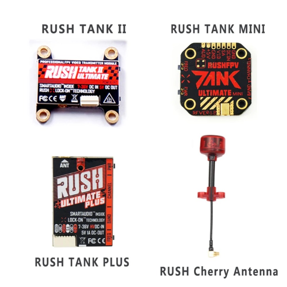 RUSH TANK Ultimate II/Mini/ PL - Drone Racing Receiver บทวิจารณ์และราคา