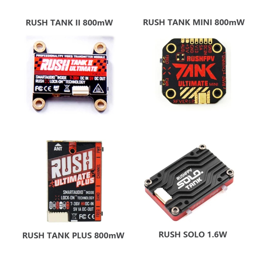 RUSH TANK Ultimate II/Mini/ PL - Drone Racing Receiver บทวิจารณ์และราคา