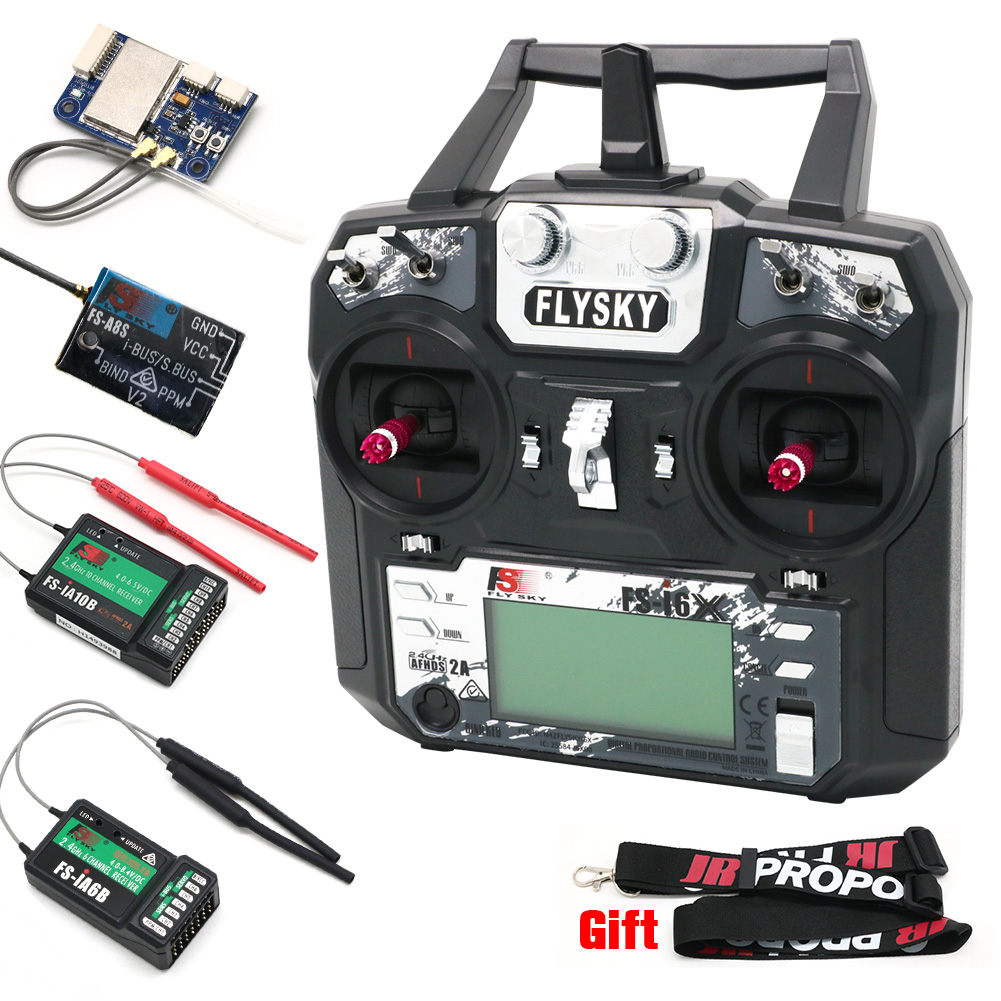 เครื่องส่งสัญญาณ FLYSKY FS-i6X - Drone Racing Battery บทวิจารณ์และราคา